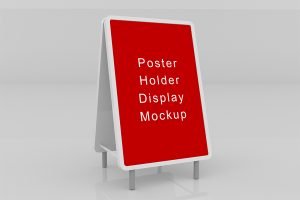 Read more about the article Poster Holder Display Mockup