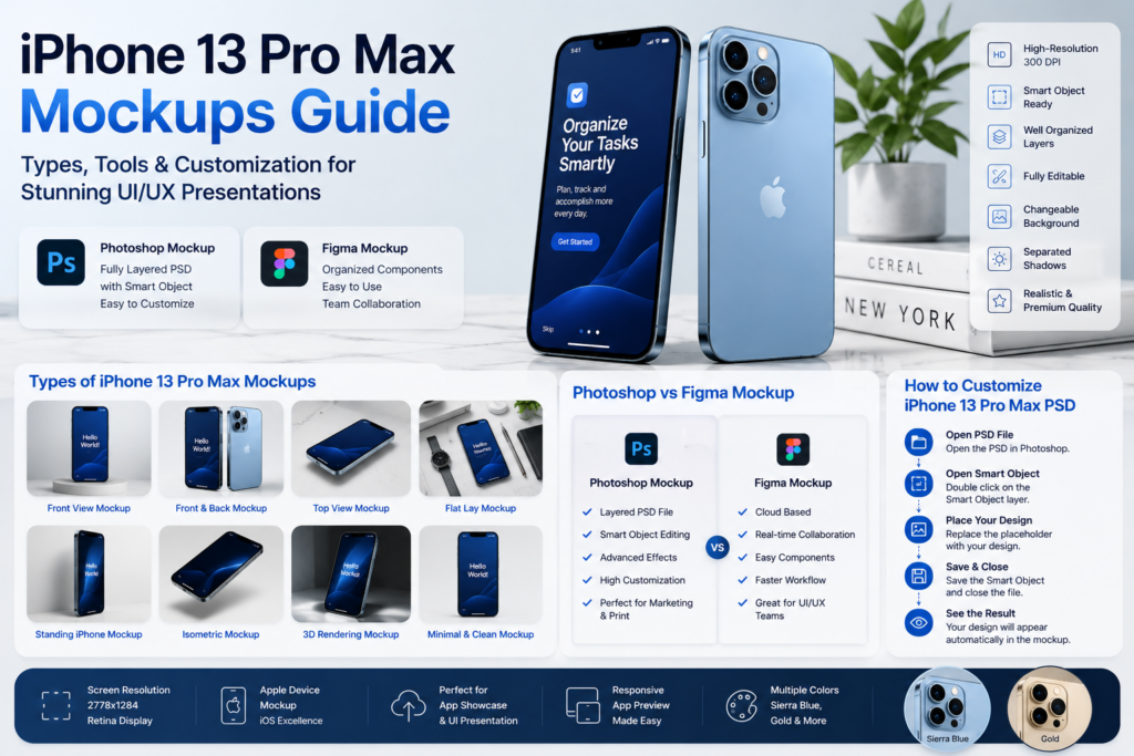 iPhone 13 Pro Max Mockup 2
