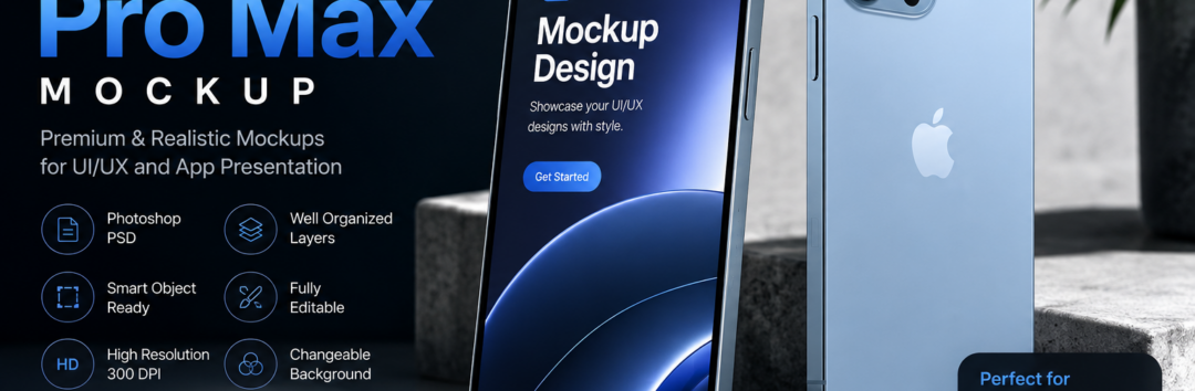 iPhone 13 Pro Max Mockup