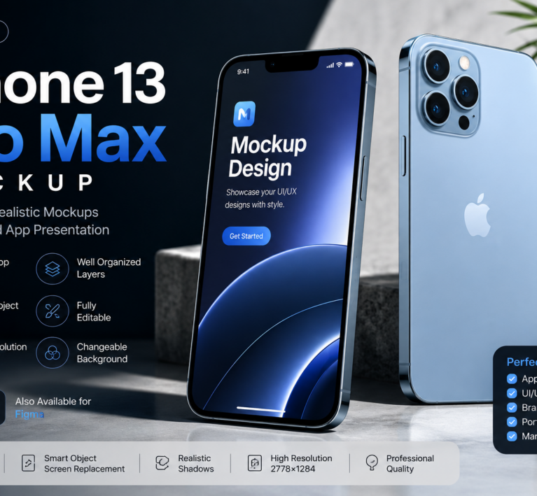 iPhone 13 Pro Max Mockup