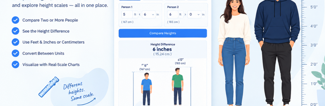 height comparison tool