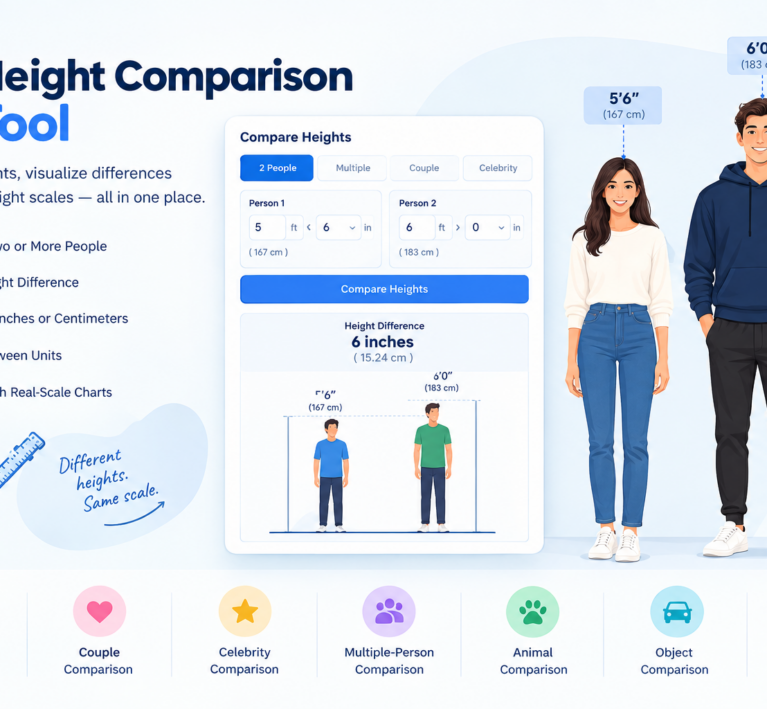 height comparison tool